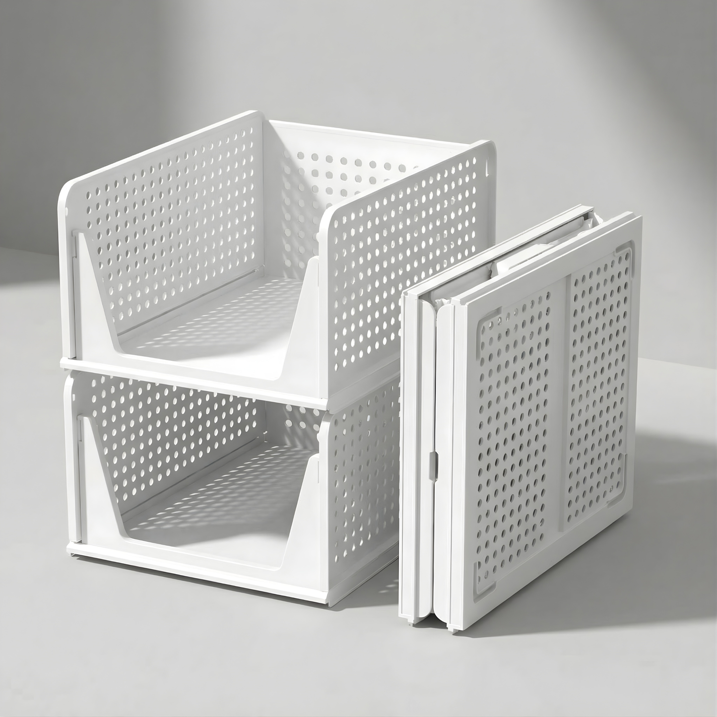 Stapelbare Kleiderschrank-Organizer Box – Mehr Ordnung im Kleiderschrank