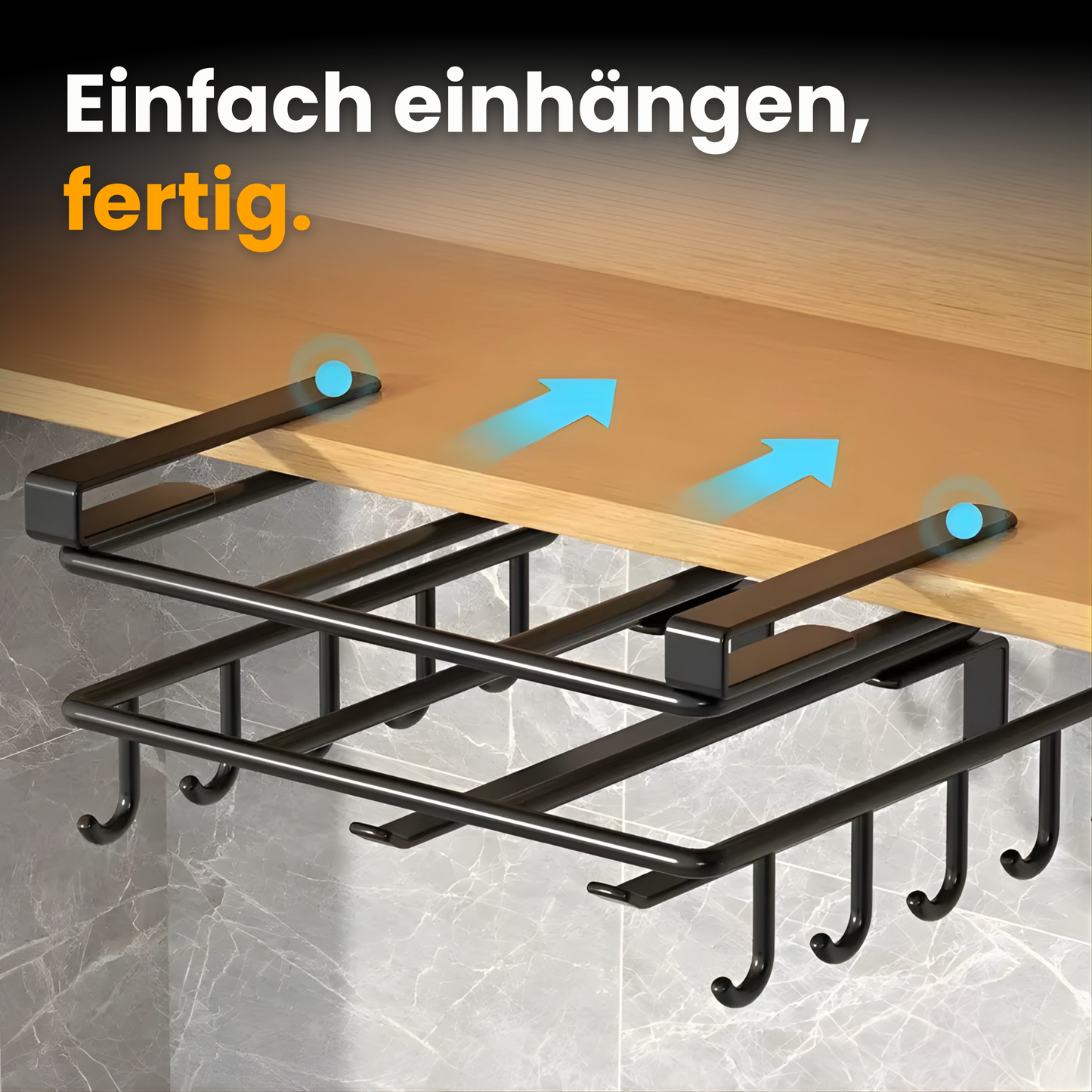 Hänge-Organizer für Küchenschränke – Mehr Platz ohne Bohren
