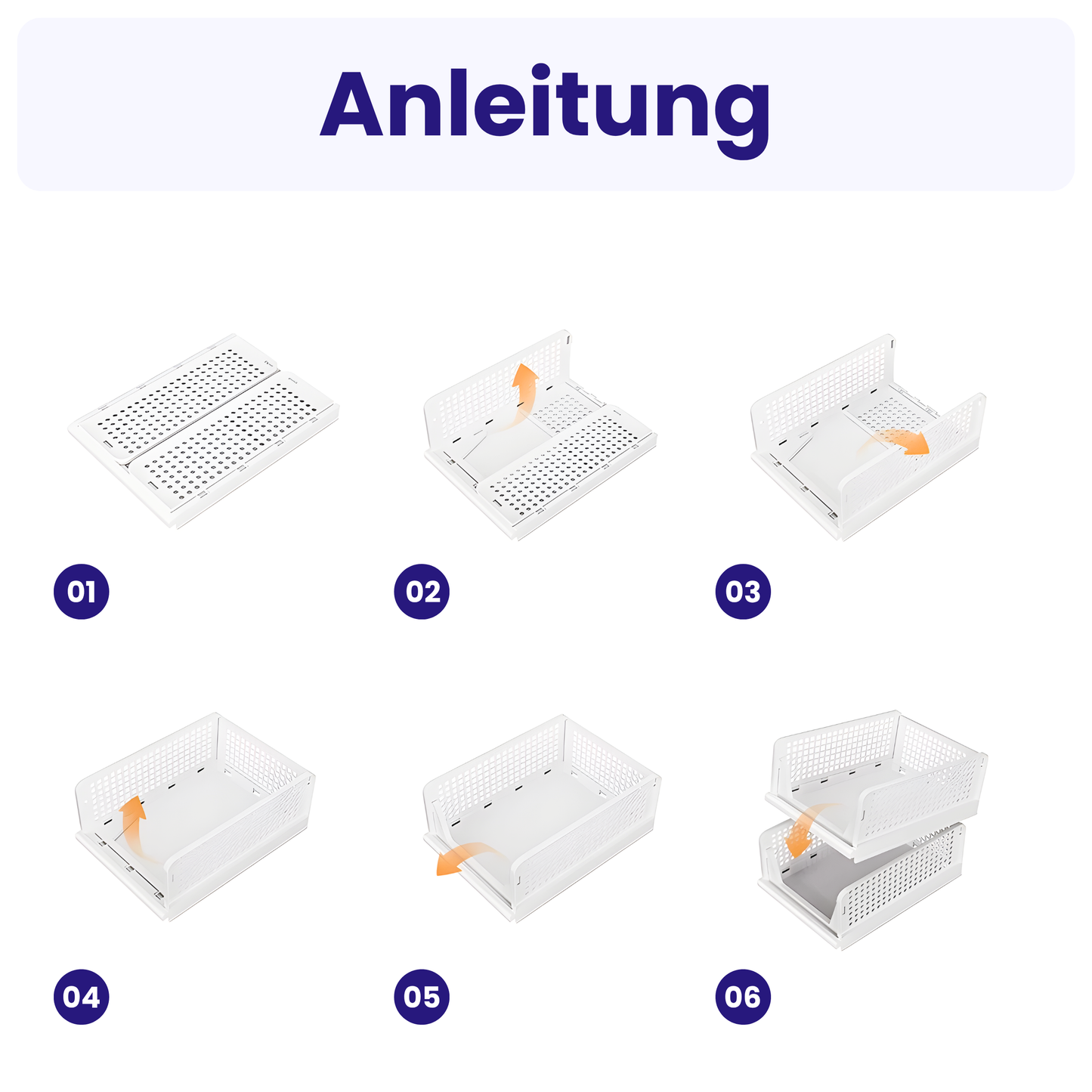 Stapelbare Kleiderschrank-Organizer Box – Mehr Ordnung im Kleiderschrank